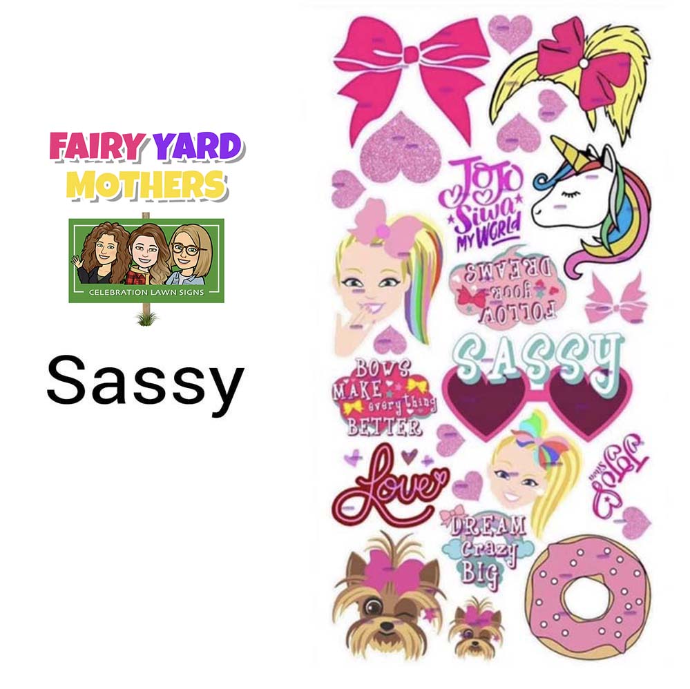 Sassy Yard Sign Themes
